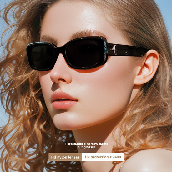 THEBELLS GM New Neutral Style Narrow Sunglasses UV Block