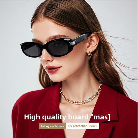2025 Trendy GM Cat Eye Sunglasses Female Male UV Protection High End