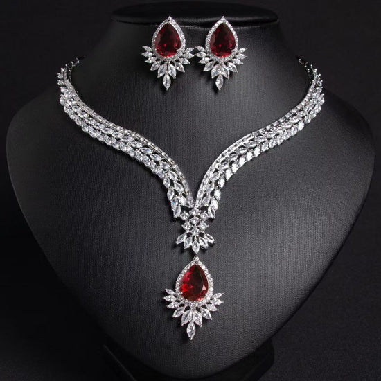 Evening Dress Necklace Set
