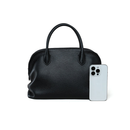 Chic Boston Bag Large 2025 New Style Versatile Women Crossbody Handbag