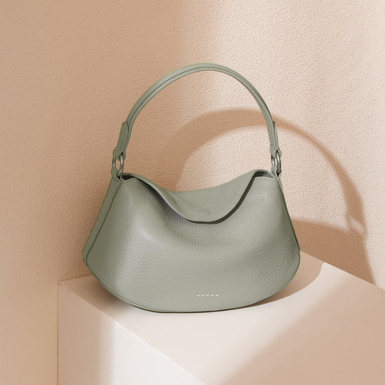 2025 New Minimalist Handbag Luxe Leather Tote Women Bag Top Grain Cowhide