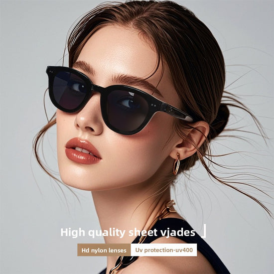 2025 New Womens Sunglasses Premium GM Jades Round