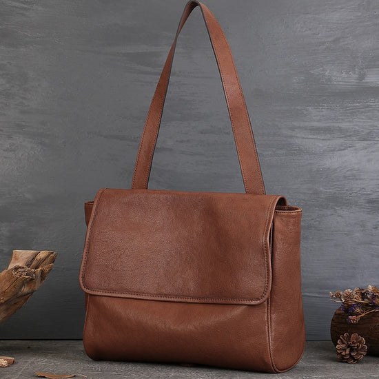 Top Grain Leather Tote Bag Women&