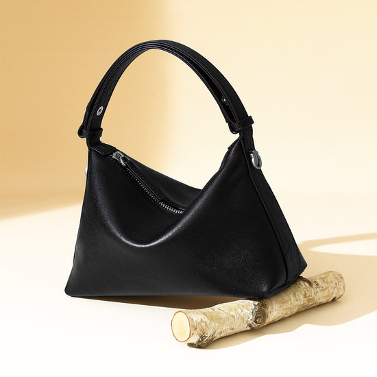 New Chic Hobo Underarm Bag First Layer Vegetable Tanned Leather