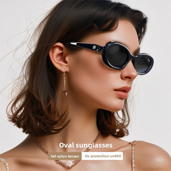 Cat Eye Sunglasses Women 0003 Oval 2025 New UV Protection