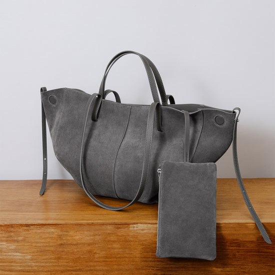 Bestselling Genuine Leather Tote Bag Chic Minimalist Design Commuter Large Capacity Handbag