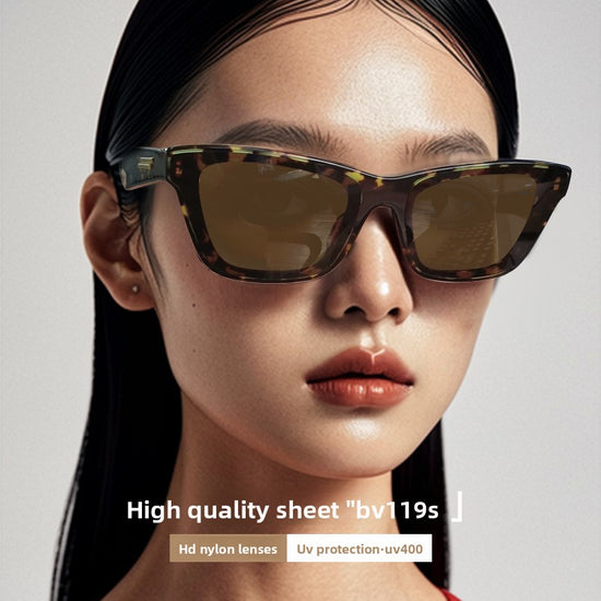 2025 New Cat Eye Sunglasses Women Minimalist Unisex Polarized BV119S